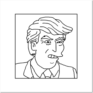 Trump Mugshot Posters and Art